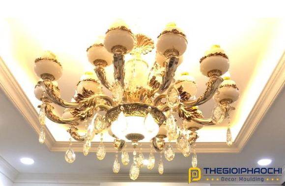 phào chỉ trần nhựa pw-t120